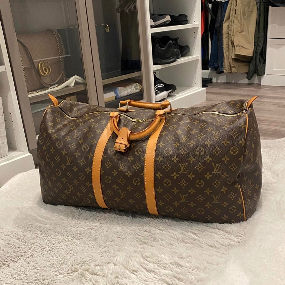 Louis Vuitton Monogram Keepall Bandoulière 60